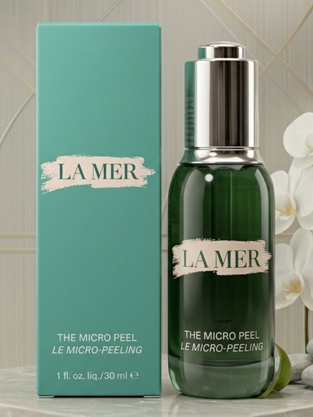 La Mer The Micro Peel 1oz/30ml – Skin Smoothing & Renewing Exfoliator – New Box